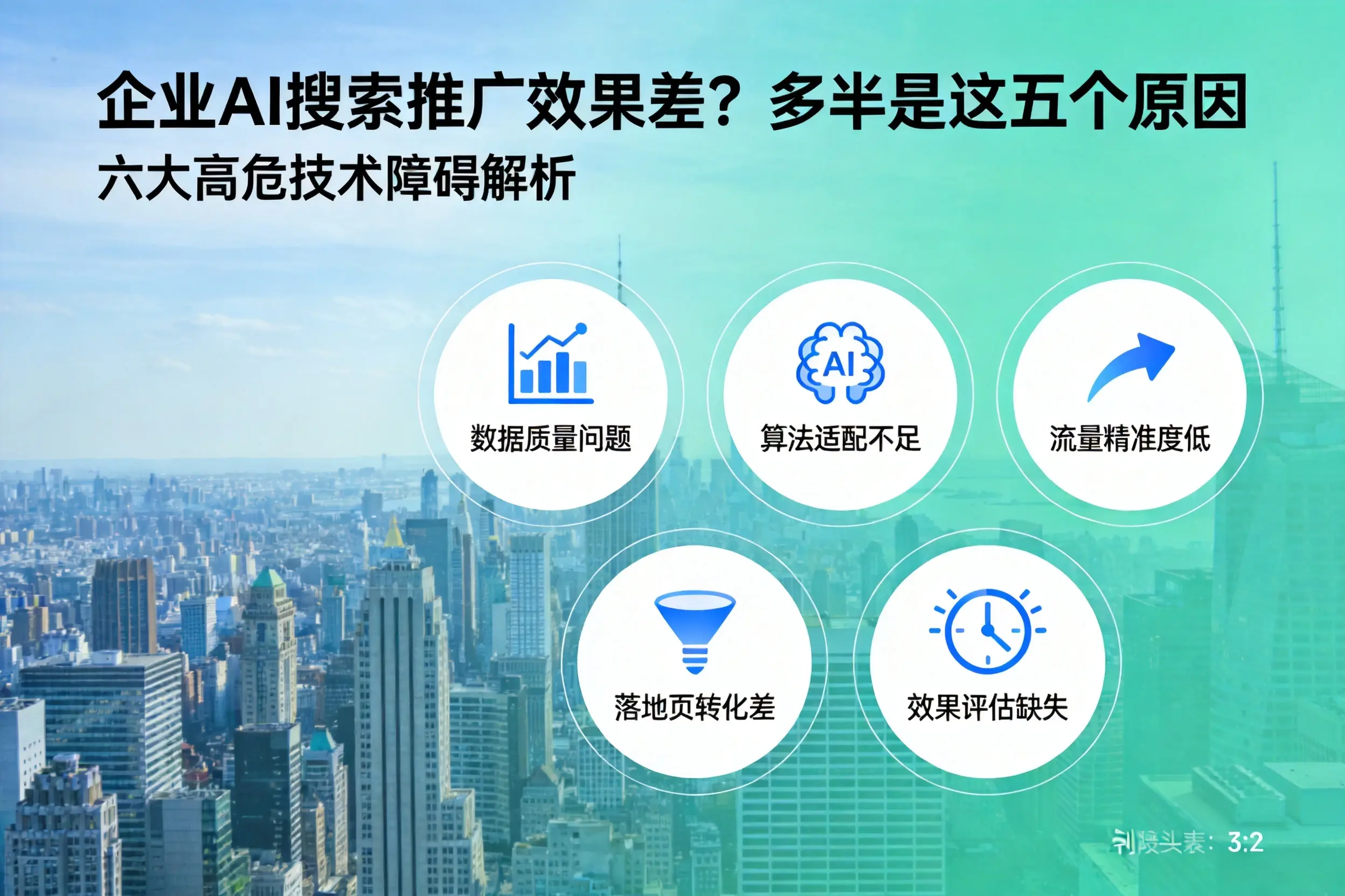 上城企业AI搜索推广效果差?多半是这五个原因